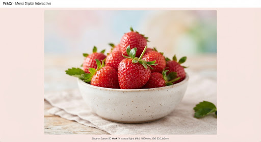 Fresas frescas